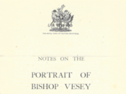 Notes on the Portrait of John Vesey, 1937